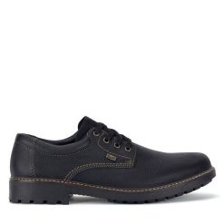 Półbuty Rieker. Czarne półbuty na co dzień męskie Rieker, bez zapięcia. Za 309.99 zł.