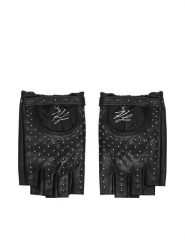KARL LAGERFELD Rękawiczki B3W33010 Czarny. Czarne czapki i kapelusze damskie KARL LAGERFELD, bez wzorów, ze skóry. Za 549.99 zł.