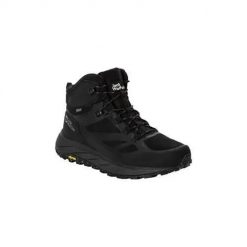 Buty trekkingowe męskie Jack Wolfskin Terraventure Texapore. Czarne trekkingi męskie Jack Wolfskin, za kostkę, trekkingowe. Za 733.00 zł.