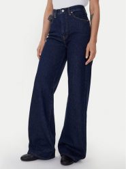 Levi's® Jeansy Ribcage A6081-0019 Granatowy Wide Leg. Niebieskie jeansy damskie . Za 359.99 zł.