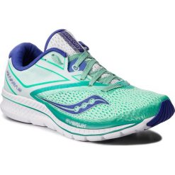 Buty SAUCONY - Kinvara 9 S10418-35 Aqu/Wht. Zielone obuwie sportowe damskie Saucony, z materiału. W wyprzedaży za 439.00 zł.