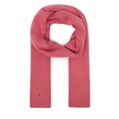 Szalik Tommy Hilfiger. Czerwone szaliki i chusty damskie Tommy Hilfiger, bez wzorów. Za 289.99 zł.