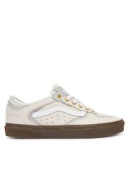 Vans Tenisówki Rowley Classic VN000SF4CCZ1 Kremowy. Białe trampki męskie Vans, bez wzorów, ze skóry, bez zapięcia. Za 399.99 zł.