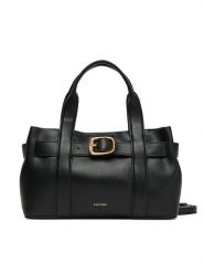 Calvin Klein Torebka LV04F3295G Czarny. Czarne torebki do ręki damskie Calvin Klein, bez wzorów, ze skóry, bez dodatków. Za 499.99 zł.