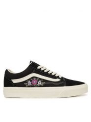 Vans Tenisówki Old Skool VN000E8WF2B1 Czarny. Czarne trampki i tenisówki damskie Vans, bez wzorów, z materiału, bez zapięcia. Za 399.99 zł.