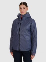 4F Kurtka 4FPRO wodoodporna membrana 15000 damska - szara S. Szare kurtki damskie 4f, m, bez wzorów, z dzianiny, bez kaptura. Za 649.99 zł.