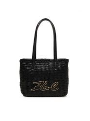 KARL LAGERFELD Torebka B2W30206 Czarny. Czarne torebki do ręki damskie KARL LAGERFELD, bez wzorów, ze skóry, bez dodatków. Za 1,499.00 zł.