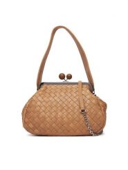Weekend Max Mara Torebka Pancia 2525516154650 Brązowy. Brązowe torebki do ręki damskie Weekend Max Mara, bez wzorów, ze skóry, bez dodatków. Za 2,069.00 zł.