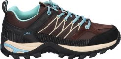 Buty trekkingowe damskie CMP Rigel Low Wmn WP Brązowe 38 (3Q54456-03QV). Brązowe trekkingi damskie CMP. Za 372.28 zł.
