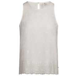 Trespass Zadie - Damski top bez rękawów na co dzień biały. Białe koszule damskie Trespass, bez wzorów, sportowe, bez kołnierzyka, bez ramiączek. Za 264.99 zł.