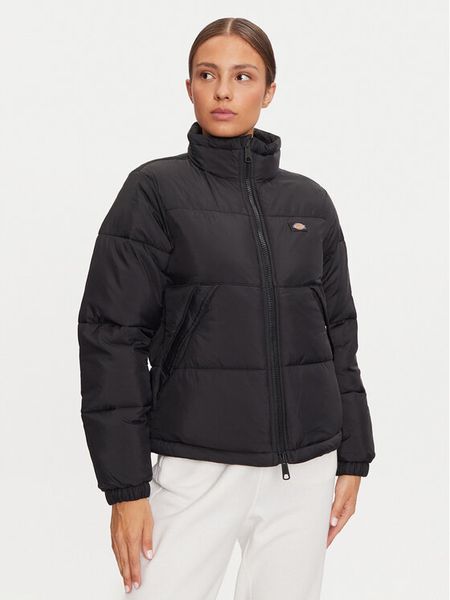 Dickies Kurtka puchowa Alatna DK0A4XP3BLK Czarny Regular Fit. Czarne kurtki damskie Dickies, xs, bez wzorów, z puchu, bez kaptura. Za 519.99 zł.