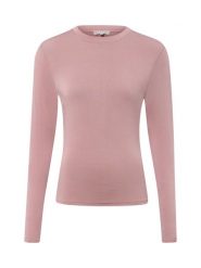Marie Lund koszulka z długim rękawem Kobiety wiskoza różowy, XXL. Czerwone t-shirty damskie Marie Lund, xxl, bez wzorów, z wiskozy, bez kołnierzyka. Za 129.95 zł.