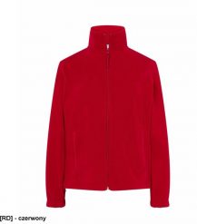 JHK - Bluza polarowa damska, taliowana, z suwakiem i dwoma zapinanymi kieszeniami czerwony XL. Czerwone bluzy damskie JHK, xl, bez wzorów, z polaru, bez kaptura. Za 54.92 zł.