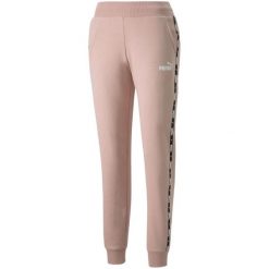 Spodnie damskie Puma Power Tape FL. Czerwone spodnie materiałowe damskie Puma, l, bez wzorów. Za 148.99 zł.