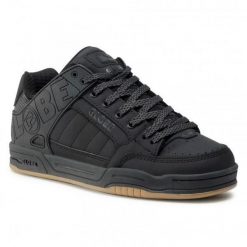 Buty Męskie na deskorolkę Globe Tilt – Dark Shadow/Phantom. Czarne buty sportowe męskie Globe, z gumy, bez zapięcia. Za 632.00 zł.