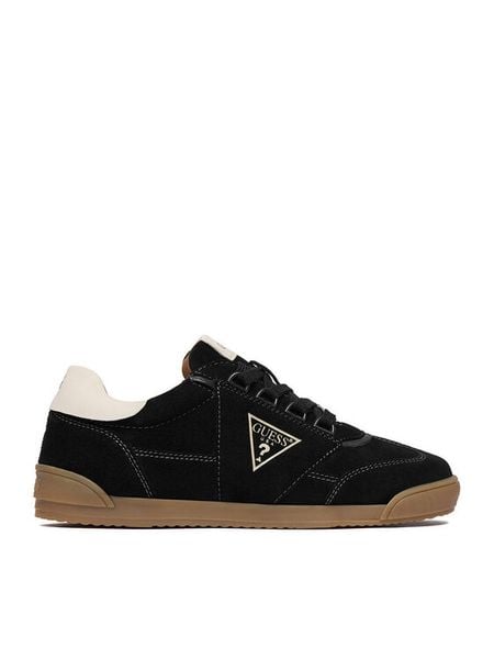 Guess Sneakersy CEO-CI12-3230-01 Czarny. Czarne buty sportowe chłopięce Guess, z aplikacjami, ze skóry, bez zapięcia. Za 249.99 zł.