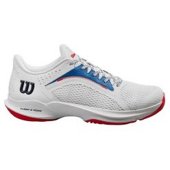 Damskie buty do padla Wilson Hurakn 2.0. Białe obuwie sportowe damskie Wilson, bez wzorów. Za 508.35 zł.