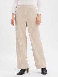 Someday Damskie spodnie sztruksowe - Cevil Corduroy Kobiety beżowy jednolity, 40. Brązowe spodnie materiałowe damskie someday., uniwersalny, bez wzorów, z syntetyku. Za 499.95 zł.