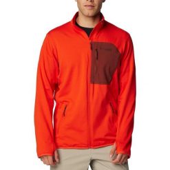 Bluza Sportowa Męska Columbia Tirple Canyon Grid Fleece Full Zip. Czerwone bluzy męskie Columbia, l, bez wzorów, bez kaptura. Za 386.99 zł.