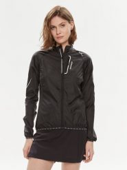 CMP Kurtka do biegania 3C46776T Czarny Regular Fit. Czarne kurtki damskie CMP, bez wzorów, z syntetyku, bez kaptura. Za 189.99 zł.