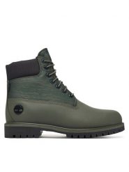 Timberland Trapery Premium TB0A6EASEXS1 Zielony. Zielone śniegowce i trapery męskie Timberland, z nubiku, bez zapięcia. Za 849.99 zł.