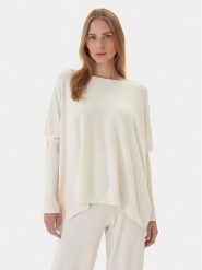 Kontatto Sweter 3M0802C Écru Relaxed Fit. Swetry damskie Kontatto, m, bez wzorów, z syntetyku, bez kołnierzyka, bez ramiączek, bez kaptura. Za 299.99 zł.