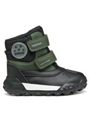 Geox Śniegowce B Trekkyup B Abx B566LC 054FU C0450 S Khaki. Brązowe buty zimowe chłopięce Geox, bez wzorów, ze skóry, bez zapięcia. Za 239.99 zł.