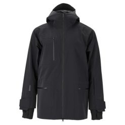 Kurtka narciarska SOS Lipno. Czarne kurtki męskie SOS, m, bez wzorów, bez kaptura, narciarskie. W wyprzedaży za 1,737.50 zł.
