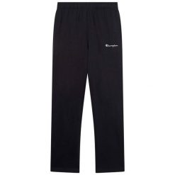 Spodnie Champion Spodnie Z Prostym Dołem Dorośli. Czarne spodnie sportowe męskie Champion, s, bez wzorów, z bawełny. Za 232.99 zł.