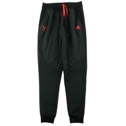 Second life - Spodnie dresowe męskie Messi AeroReady Adidas - Stan dobry. Czarne spodnie sportowe męskie Adidas, m, bez wzorów, z dresówki, na fitness i siłownię. Za 106.46 zł.