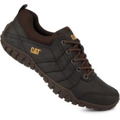 Męskie buty półbuty skórzane brązowe CATERPILLAR CAT INSTRUCT P722310. Brązowe półbuty na co dzień męskie Caterpillar, sportowe, bez zapięcia. Za 299.00 zł.