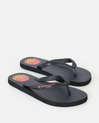Japonki męskie Rip Curl Icons of Surf Bloom Open Toe. Czarne klapki męskie Rip Curl. Za 109.99 zł.