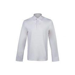 Zawodnicza koszulka polo z długim rękawem HKM Davie. Białe bluzki z długim rękawem męskie HKM, na lato, l, bez wzorów, eleganckie, bez ramiączek. Za 264.00 zł.