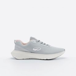 Buty do biegania damskie Kiprun Jogflow 100.1. Białe obuwie sportowe damskie Decathlon, bez wzorów, z kauczuku, do biegania. Za 99.99 zł.