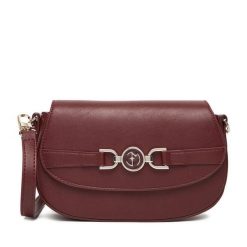 Torebka Eva Minge. Czerwone listonoszki damskie Eva Minge, bez wzorów, bez dodatków. Za 219.99 zł.