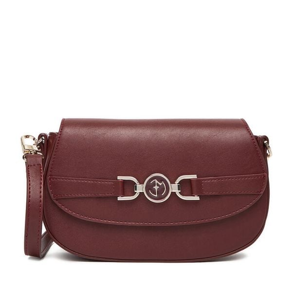 Torebka Eva Minge. Czerwone listonoszki damskie Eva Minge, bez wzorów, bez dodatków. Za 219.99 zł.