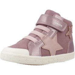 Buty GEOX B GISLI GIRL Fioletowy. Fioletowe trekkingi damskie Geox, trekkingowe. Za 162.99 zł.