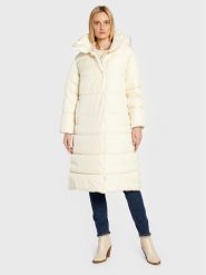 Trussardi Płaszcz zimowy 56S00792 Écru Relaxed Fit. Płaszcze damskie Trussardi, na zimę, s, bez wzorów, z syntetyku, bez kaptura. Za 1,219.00 zł.