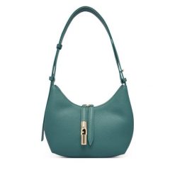 Torebka Furla. Niebieskie torebki do ręki damskie Furla, bez wzorów, klasyczne, bez dodatków. Za 1,259.00 zł.