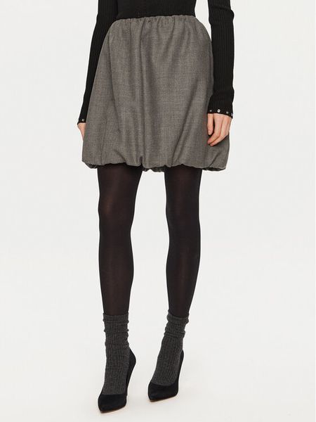 Herskind Spódnica mini Evans 5391140 Szary Regular Fit. Szare spódnice damskie Herskind, bez wzorów, z wełny, mini. Za 669.00 zł.