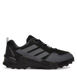Trekkingi adidas. Czarne obuwie sportowe damskie Adidas, bez wzorów, trekkingowe, adidas terrex. Za 279.99 zł.