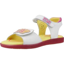 Sandały AGATHA RUIZ DE LA PRADA 242960A Biały. Białe sandały damskie Agatha Ruiz de la Prada, bez wzorów, ze skóry, bez obcasa, bez zapięcia. Za 167.99 zł.