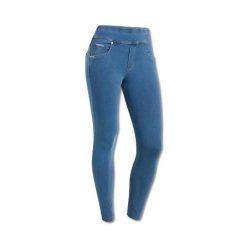 Damskie jegginsy bawełniane Freddy Carryover Now. Niebieskie legginsy damskie FREDDY, xl, bez wzorów, z bawełny. Za 458.35 zł.