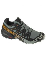 Salomon Buty do biegania Speedcross 6 Gtx L47880000 Szary. Szare buty sportowe męskie Salomon, z materiału, bez zapięcia, do biegania. Za 713.99 zł.
