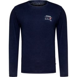 T-shirt NAPAPIJRI SOAR Granatowy. Bluzki z długim rękawem męskie marki Napapijri. Za 176.00 zł.