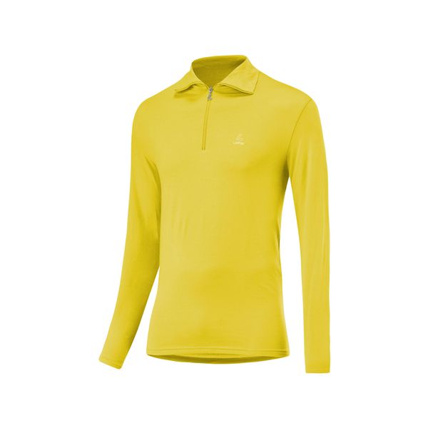 Dżersej z długim rękawem Löffler Turtle Transtex®. Żółte bluzki z długim rękawem męskie LOFFLER, l, bez wzorów, z dżerseju, bez kołnierzyka. Za 344.00 zł.