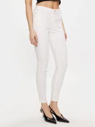 Morgan Jeansy 241-POLIA1 Écru Skinny Fit. Jeansy damskie Morgan. Za 179.99 zł.