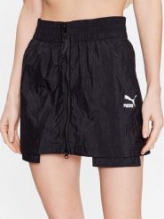 Puma Spódnica mini Dare To 538344 Czarny Regular Fit. Czarne spódnice damskie Puma, m, bez wzorów, z syntetyku, mini. Za 259.99 zł.