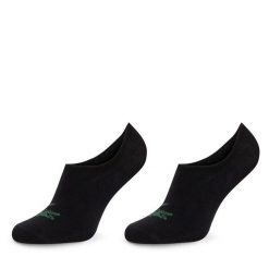 Stopki Lacoste. Czarne skarpety damskie Lacoste, bez wzorów. Za 79.99 zł.