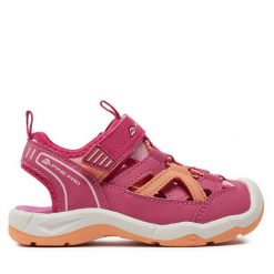 Sandały Alpine Pro. Czerwone sandały dziewczęce Alpine Pro, bez zapięcia. Za 119.99 zł.